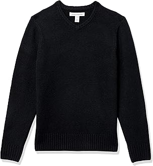 Long-Sleeve Soft Touch V-Neck Sweater 