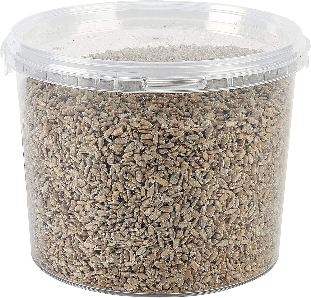 Garden Ting Premium Sunflower Hearts Kernels 3 Litre Bird Food Tub