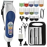 Wahl Clipper Color Pro Complete Hair Clipper Haircut Kit with Extended Accessories & Cape for Men Kids and Babies, by the Brand used by Professionals # 79300-1001