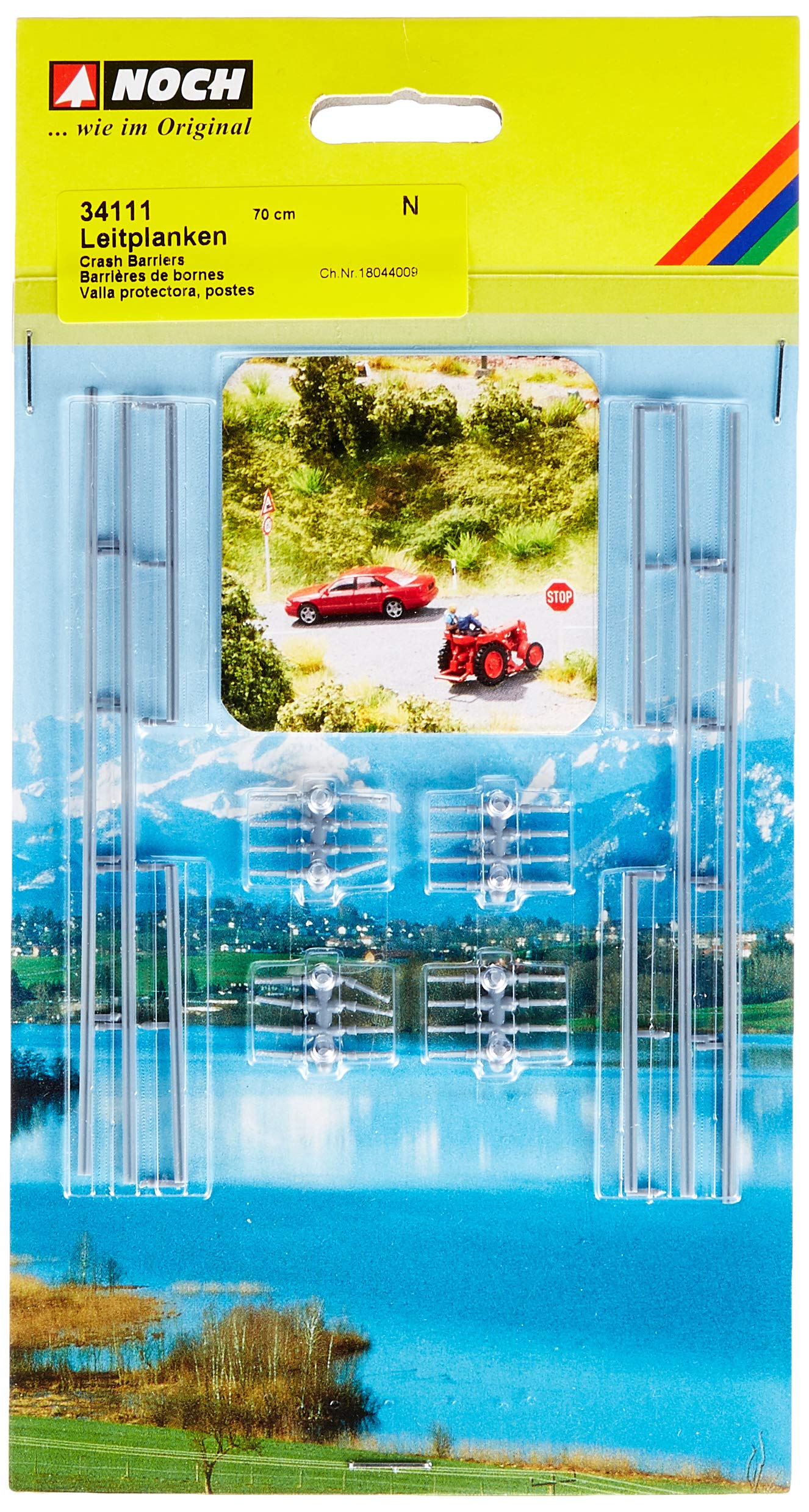 Noch 34111 Crash Barriers and Posts Landscape Modelling