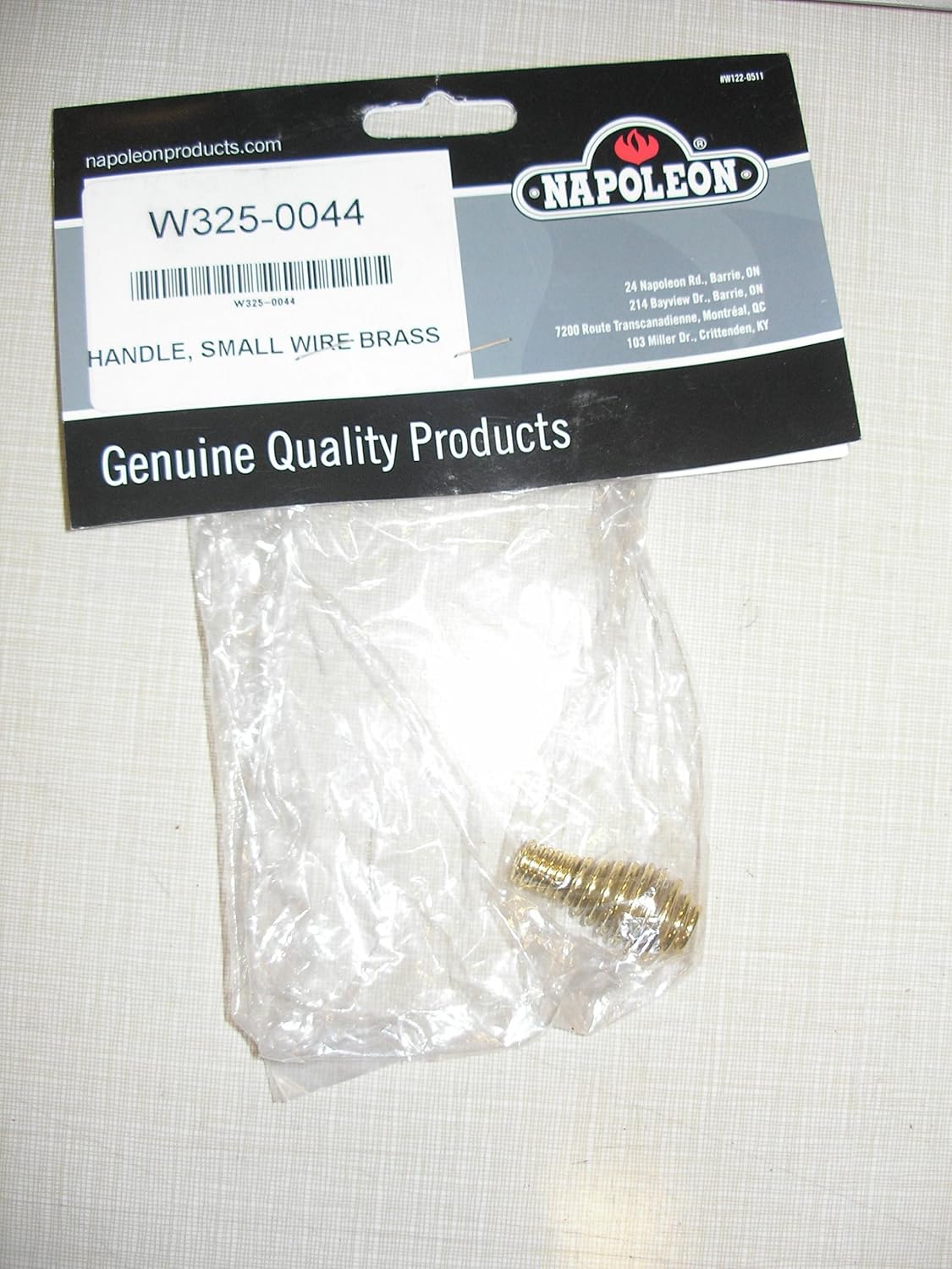 Amazon Com Napolean Fireplaces W325 0044 Brass Spring Air Control
