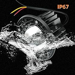 Szdystar Round Yellow/White Flush Mount LED Pod