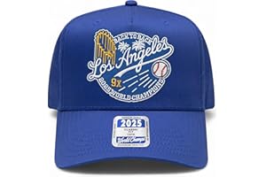 BROTHER TRUCKERS Baseball 2025 World & League Champions Embroidered Patch Trucker Hat | Los Angeles LA Merch | Snapback Hat for Men & Women