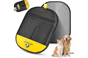 KEYHELP Pet Hair Removal Glove for Dogs & Cats, Newly Upgraded Reusable Electrostatic Pet Hair Gloves, Pet Hair Remover Tool for Clothing, Couch, Carpet, Car Seat