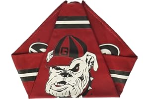 SPORTY K9 Collegiate Georgia Bulldogs Pet Bandana, Medium/Large - Dog Bandana must-have for Birthdays, Parties, Sports Games etc..