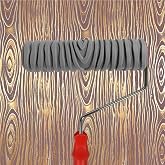Nichiyo 10" Wall Texture Roller, Embossing Pattern Paint Roller | 10" wall texture roller embossing rubber roller for wall, clear pattern DIY decor, washable(EG730T)