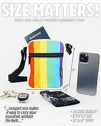 Fydelity Rainbow Purse- Rainbow Pride Crossbody