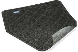 ANDERSEN M+A Matting CleanShield | Urinal Mat, Non-Slip, 30-Day, Disposable by M+A Matting (Charcoal, Case of 6)
