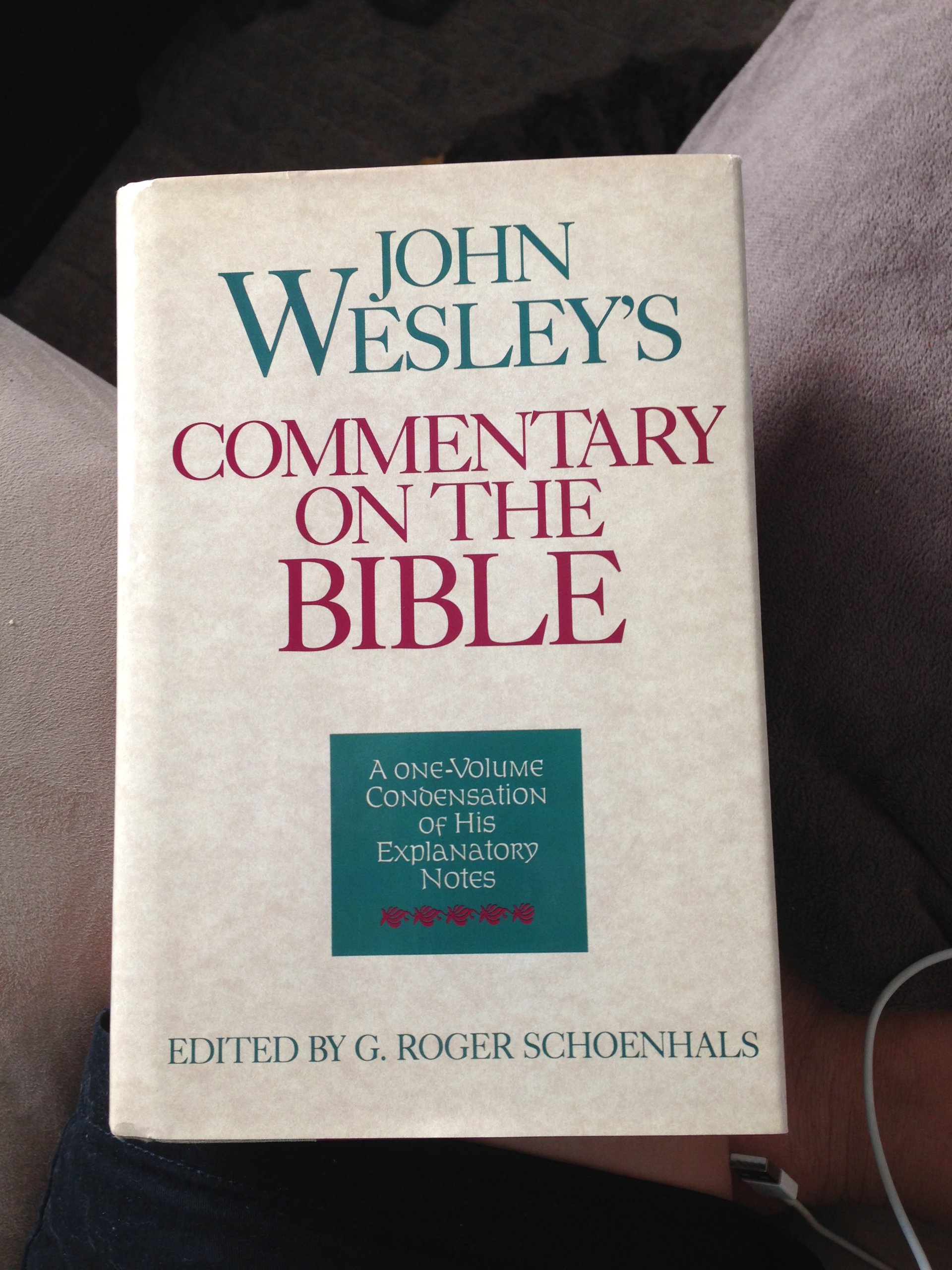 John Wesley S Commentary On The Bible Schoenhals G Roger 9780310363903 Amazon Com Books