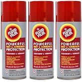 Fluid Film (3 Aerosol Cans) Rust &amp; Corrosion Protection; Metal Surface Penetrant &amp; Lubricant, Marine, Automotive, Industrial, Home, 11.75 Oz
