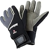 Premium Neoprene Water Sports and Scuba Diving Adult Gloves - Tropical by Cressi: Quality Since 1946