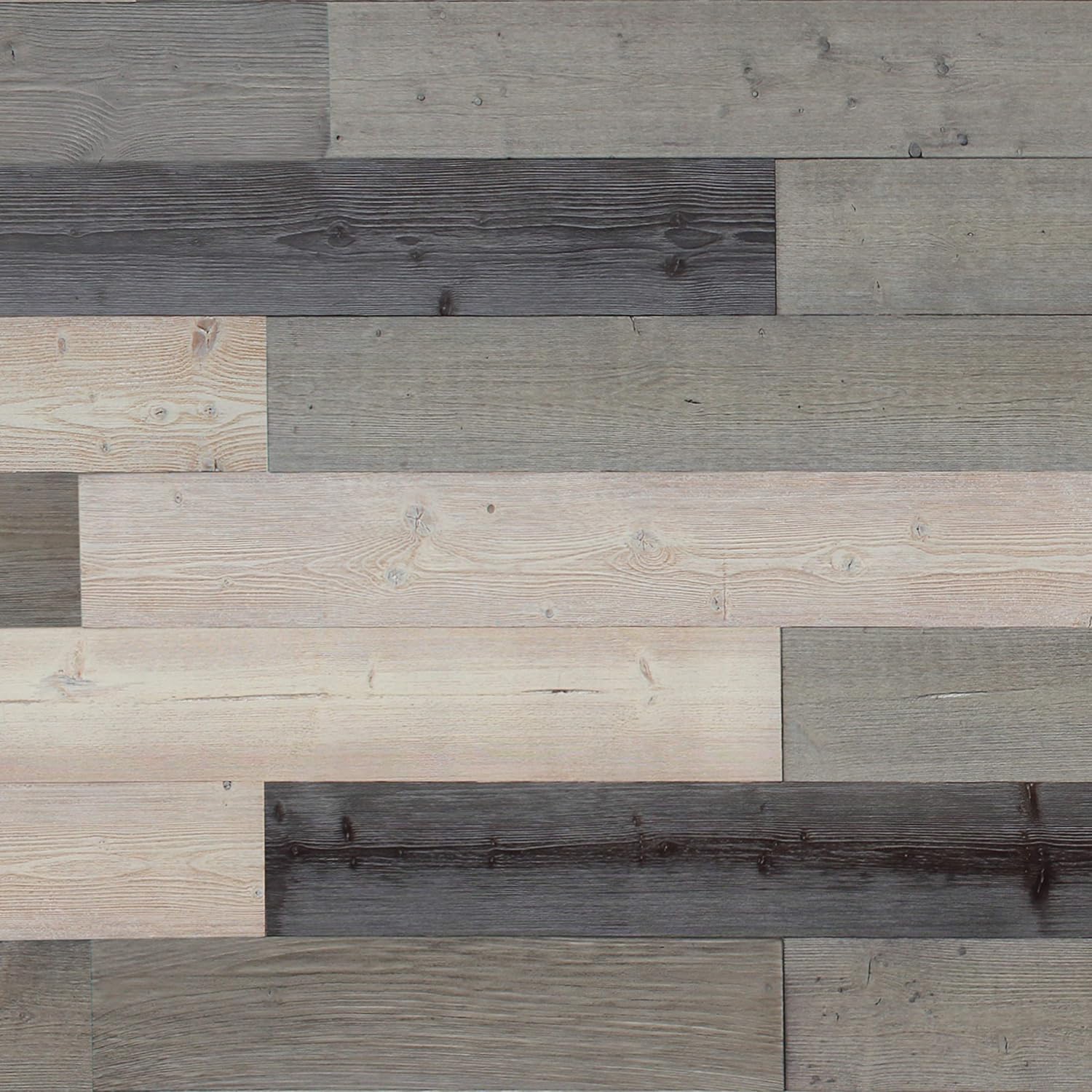 Self Adhesive Wall Panels Reclaimed Weathered Wood Wall Planks