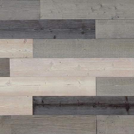 Self Adhesive Wall Panels Reclaimed Weathered Wood Wall Planks