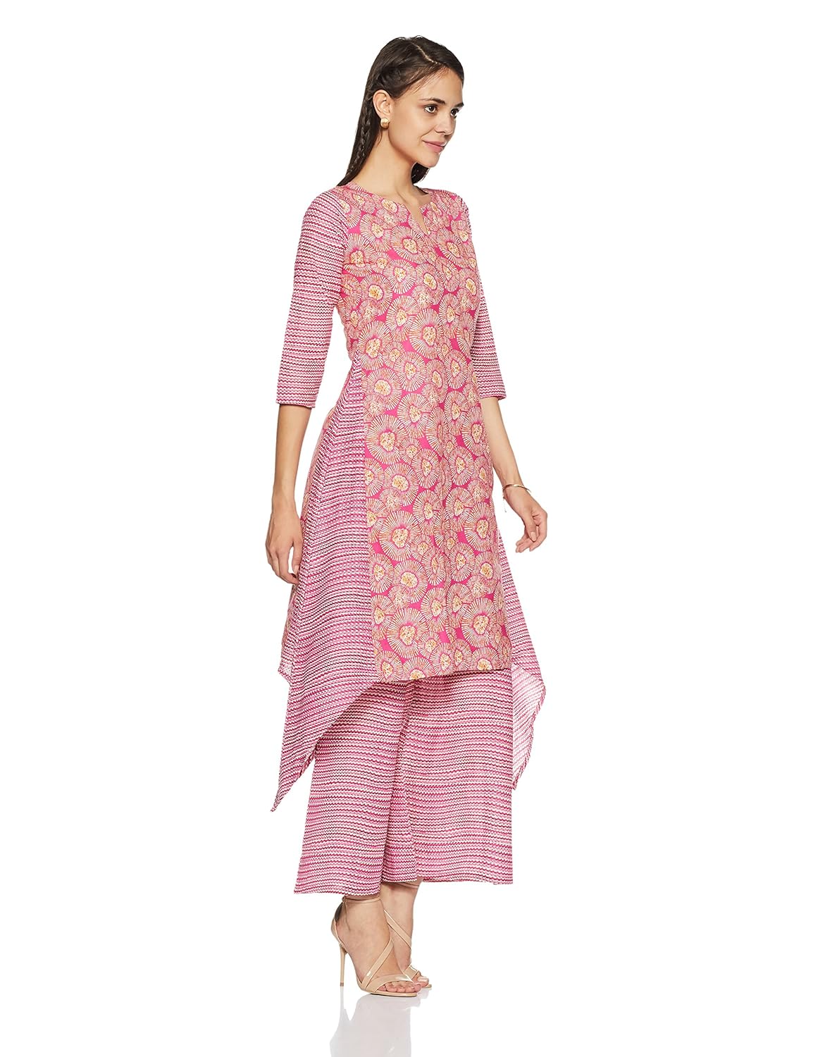 gerua women's a line salwar suit set