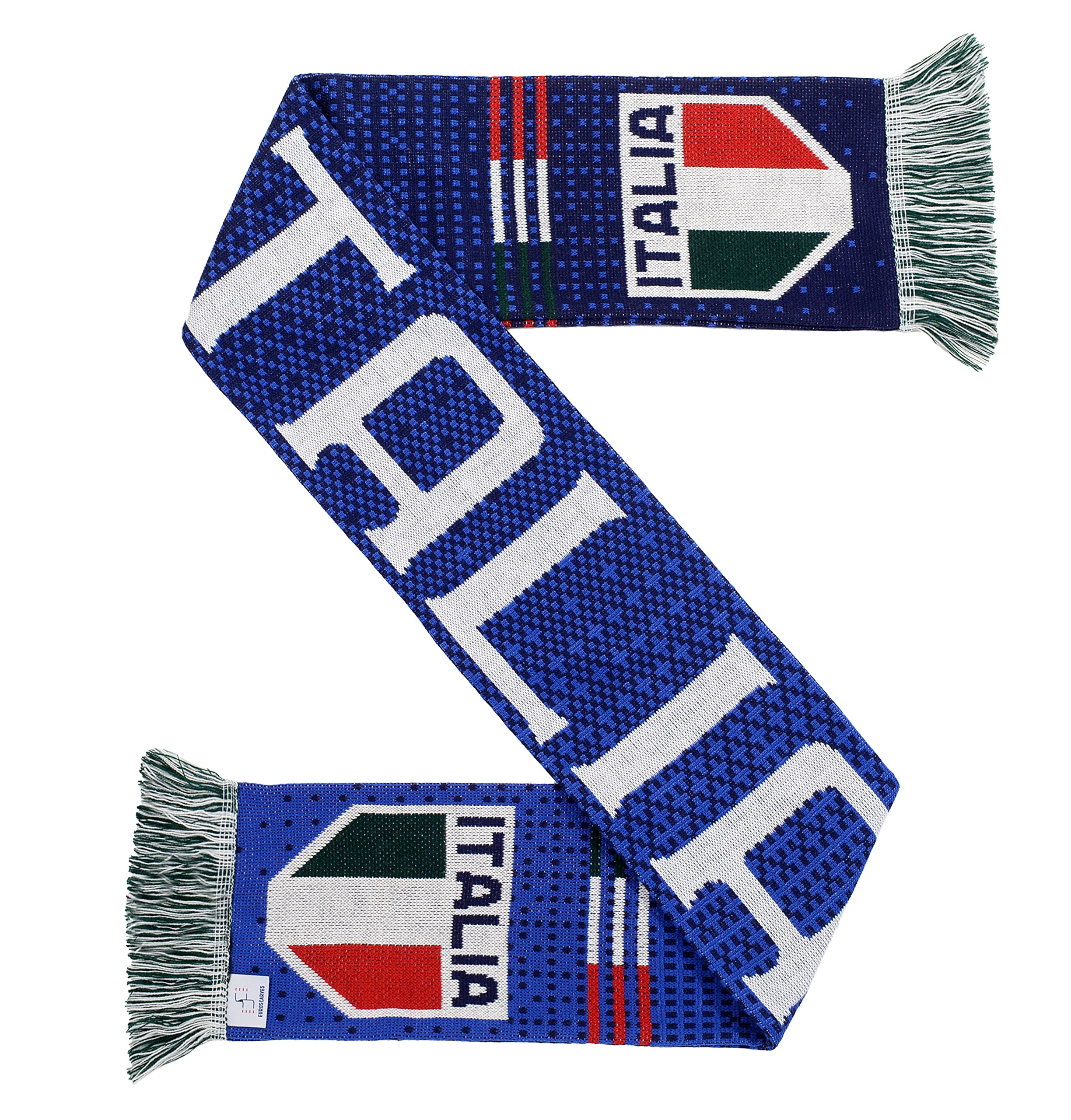 Italy Italia Soccer Knit Scarf Euro 2020 Champions