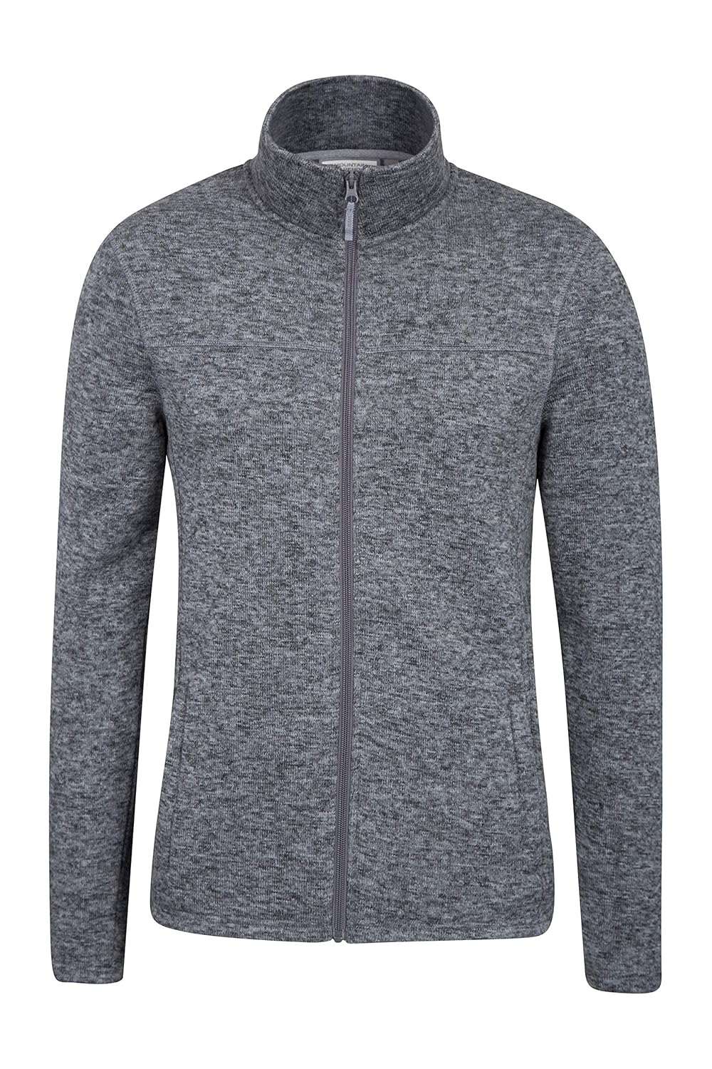 Mountain Warehouse Idris Mens Fleece Soft Touch Pullover, Full Zip