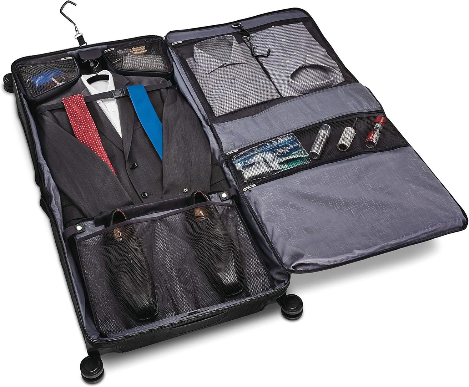 samsonite silhouette 16 versa garment hardside glider