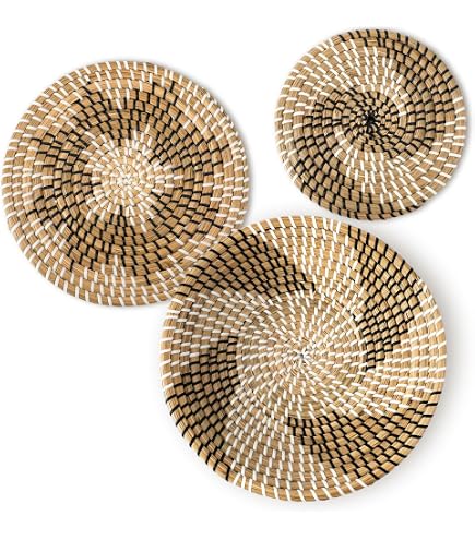 Amazon.com - African Rwanda Woven Serving Tray Or Wall Hanging Art