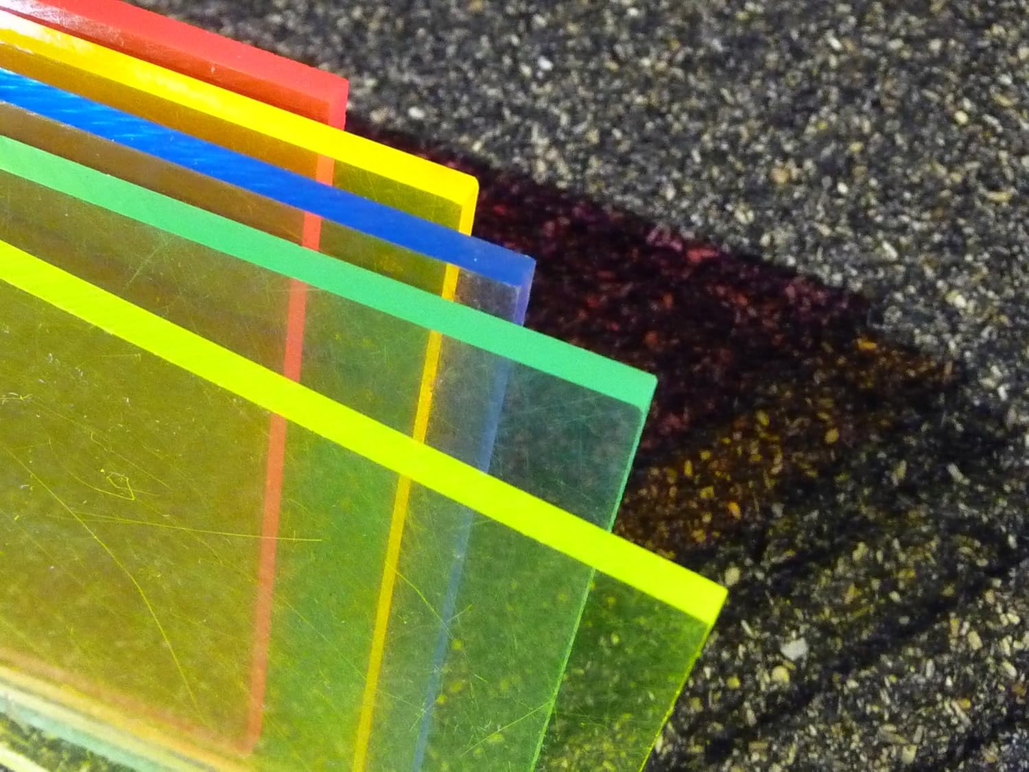 220 mm transparente Plaque Polycarbonate UV différentes Tailles PC