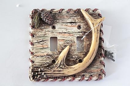 Electrical Solar Switch Plates Outlet Covers Metal Light