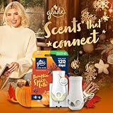 Glade Pumpkin Spice Latte Plug In Starter Kit 4 Holders 4 Refills 20 ml view 4