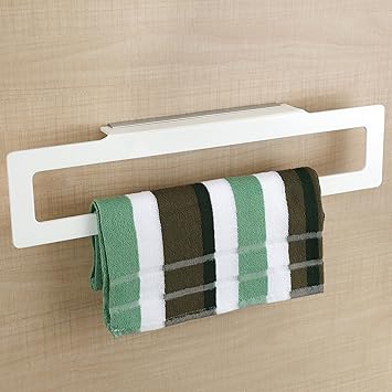 Primax Square Towel Rod/Towel Hanger/Towel Bar/Stand/Acrylic Bathroom Accessories For Home (24 Inch)