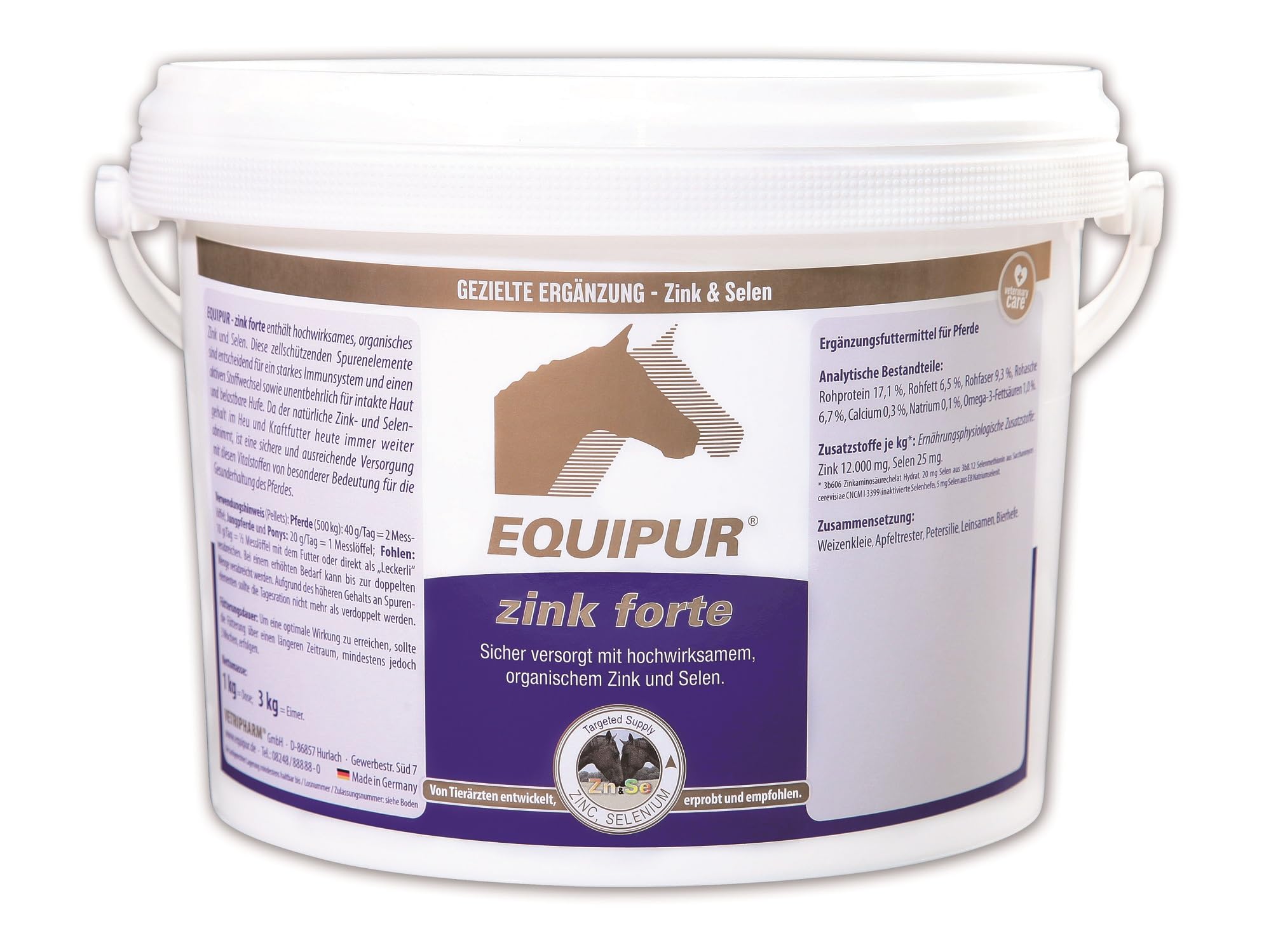 EQUIPUR - zink forte. 3.000 g