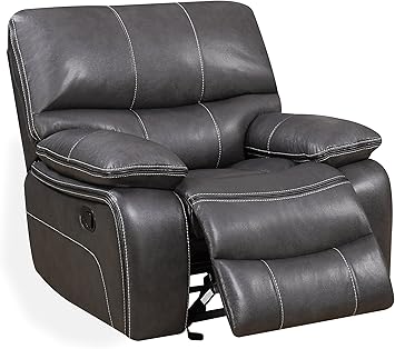 Amazon Com Global Furniture Glider Recliner Grey Black Furniture Decor