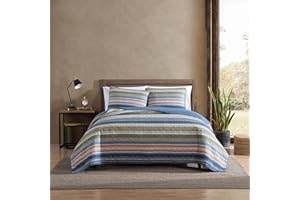 Eddie Bauer - King Quilt Set, Reversible Cotton Bedding with Matching Shams, Home Decor for All Seasons (Yakima Green, King)