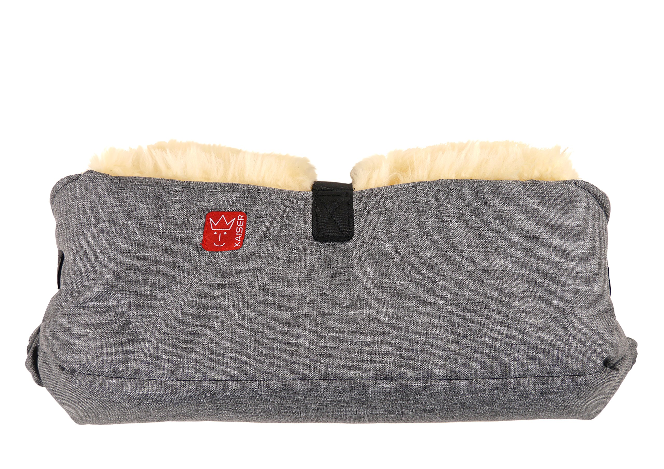 Kaiser Big Double Hand Warmer Lambswool Medicinal