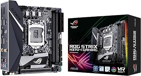 Amazon Com Asus Rog Strix H370 I Gaming Lga1151 300 Series Ddr4 Dp Hdmi M 2 Mini Itx Motherboard With On Board 802 11ac Wifi Dual Gigabit Lan And Usb 3 1 Gen2 Computers Accessories Amazon Com Asus Rog Strix H370 I Gaming Lga1151 300 Series Ddr4 Dp Hdmi M 2 Mini Itx Motherboard With On Board 802 11ac Wifi Dual Gigabit Lan And Usb 3 1 Gen2 Computers Accessories