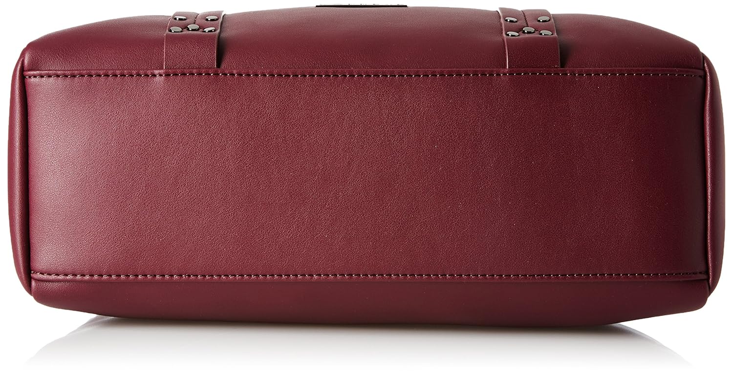 caprese kia women's satchel (plum)