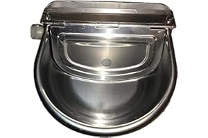 RABBITNIPPLES.COM Automatic Farm Grade Stainless Stock Waterer Horse Cattle Goat Sheep Dog Water by RNL RabbitNippLes