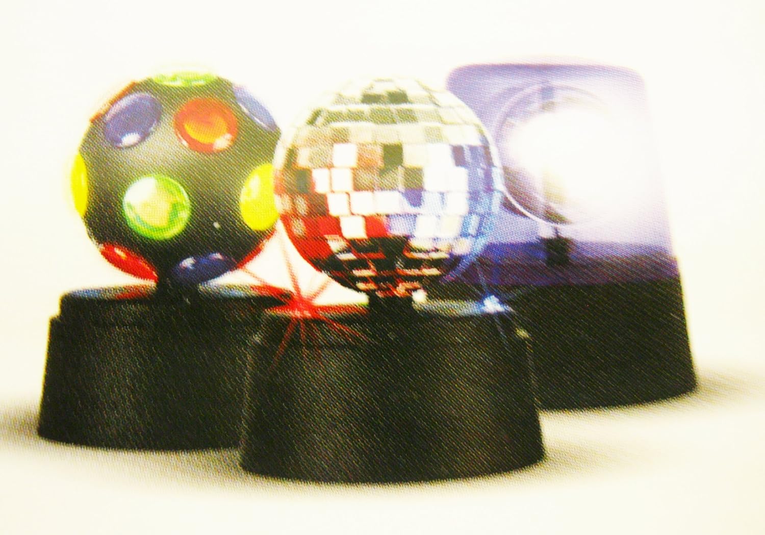 sharper image led disco ball speaker