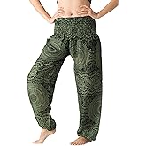 B BANGKOK PANTS Harem Pants Women Yoga Boho Clothes with Pockets