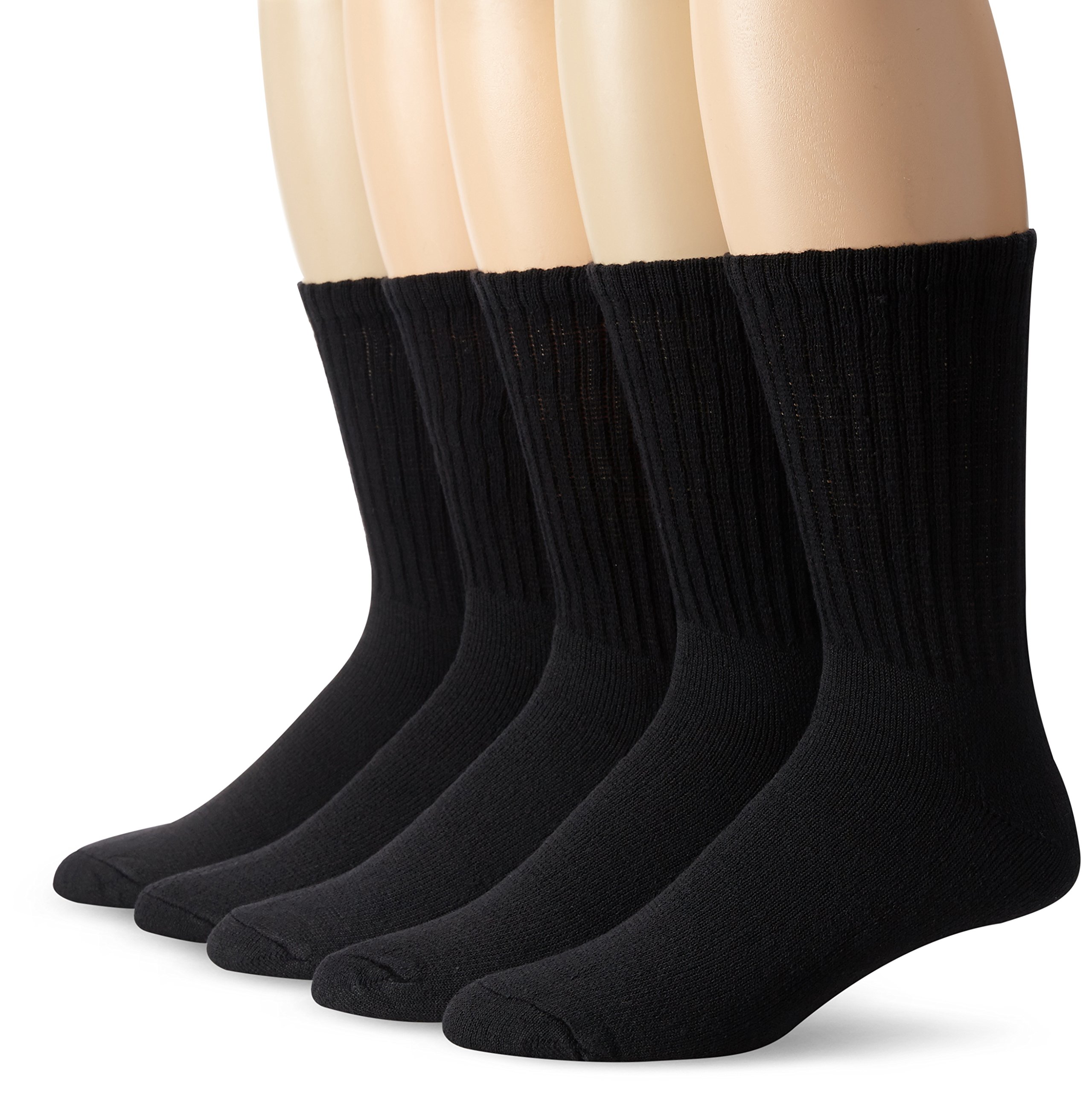 Fruit Of The Loom Men's 5 Pack Crew Socks
