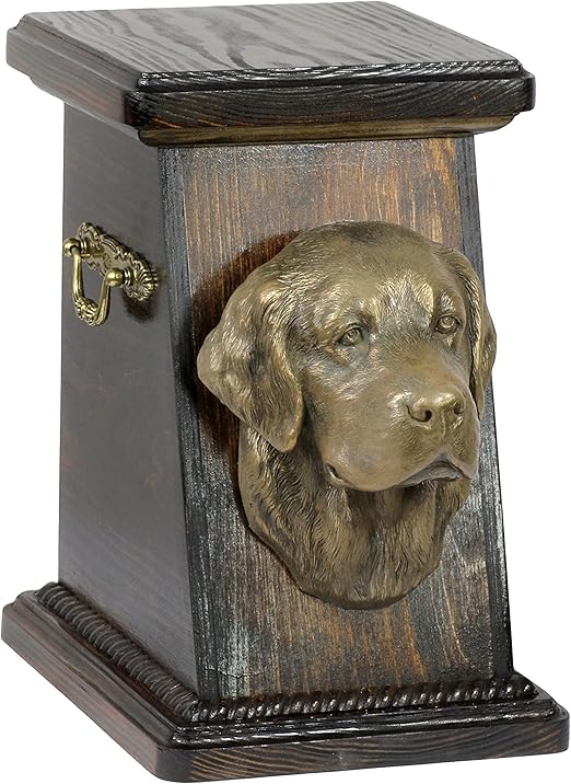 golden retriever urn