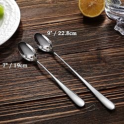 KEAWELL Premium 4-Piece Louise Long Handle Iced Tea