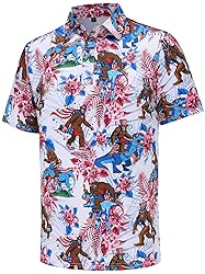 Men's Funny Golf Polo Shirts Short Sleeve