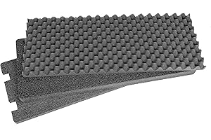 Case Club Military Grade Closed Cell Polyethylene Foam to Fit Pelican Rifle Case (1700)