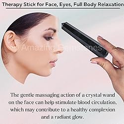 Amazing Gemstone Shungite Crystal Wand Massage