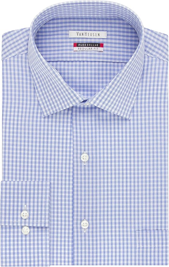 van heusen men's flex collar slim fit stretch dress shirt