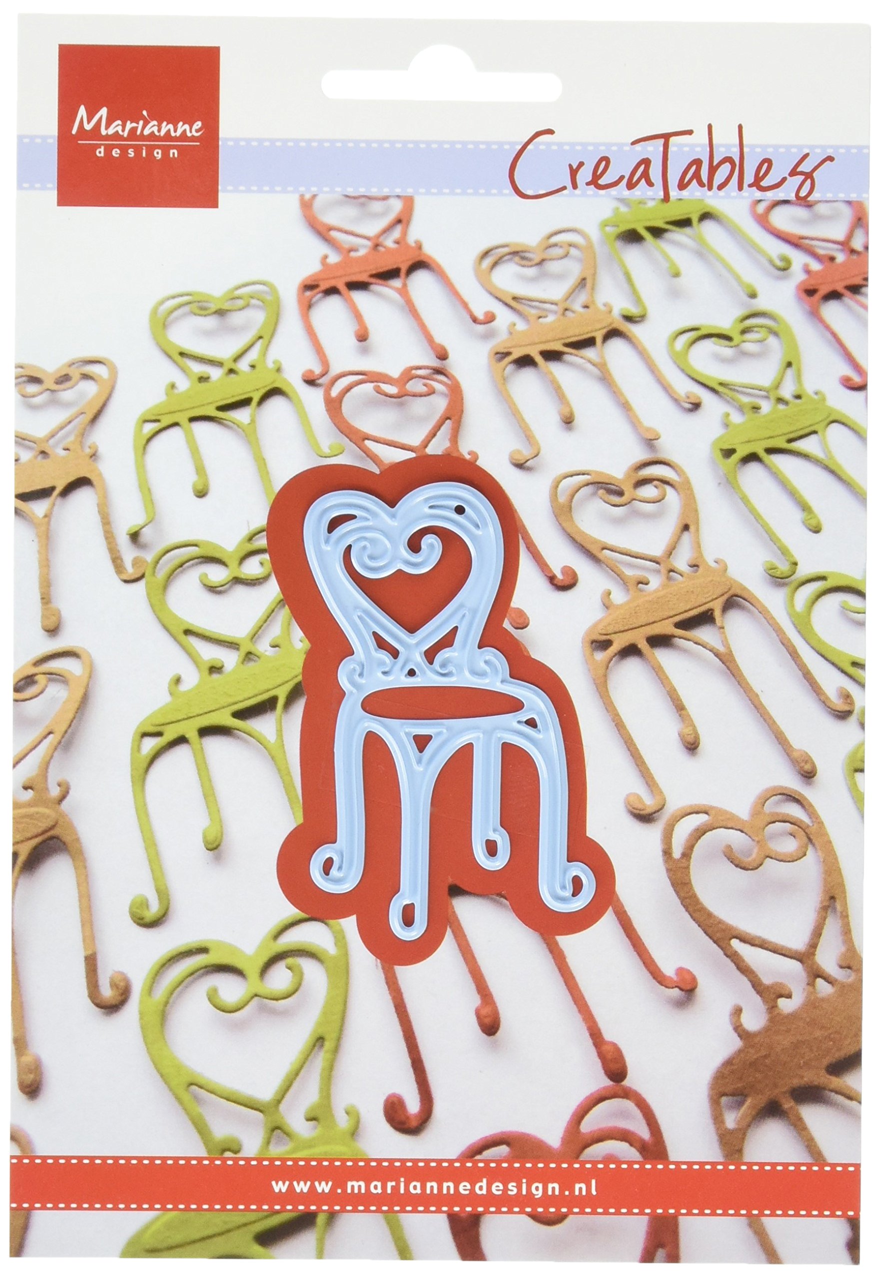 Marianne Design French Bistro Chair Craftable Die, Blue