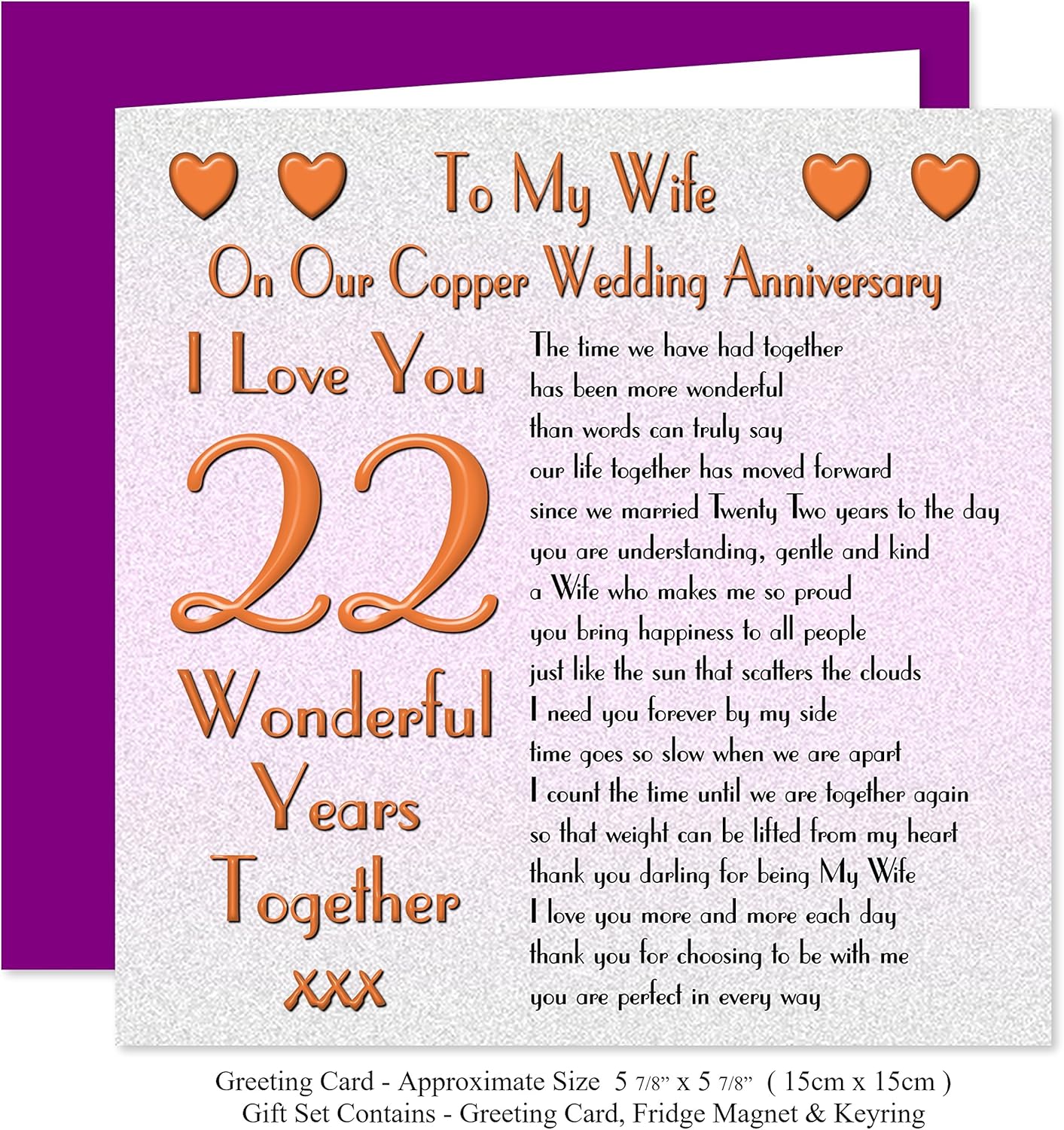 22 anniversary gift for wife
