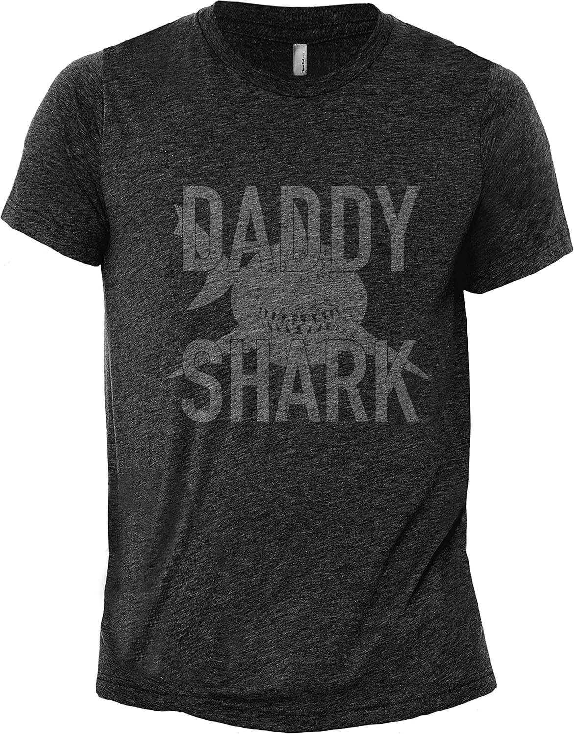 Daddy Shark Men's Crewneck Casual Fit T-Shirt Printed Graphic Tee