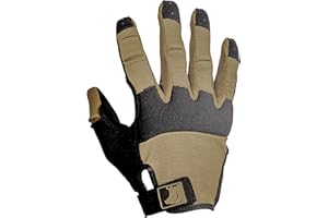 PIG Full Dexterity Tactical (FDT) Alpha Gloves - Full Finger Protection for Shooting Sports