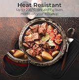 Linda's Essentials Silicone Trivets 2 Pack 30x23cm Heat Resistant Mats view 3