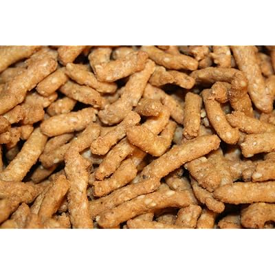 Salted Sesame Sticks – 1LB Bag, Crunchy Savory Snack