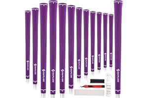 SAPLIZE Women’s Exclusive Golf Grips | Optimized Taper Design | Elegant Solid Color Series | Soft, Comfortable & Shock-Absorbing | Standard & Midsize, 13 Pack Golf Club Grip Kit for Women, Men & Juniors, CC02 Series