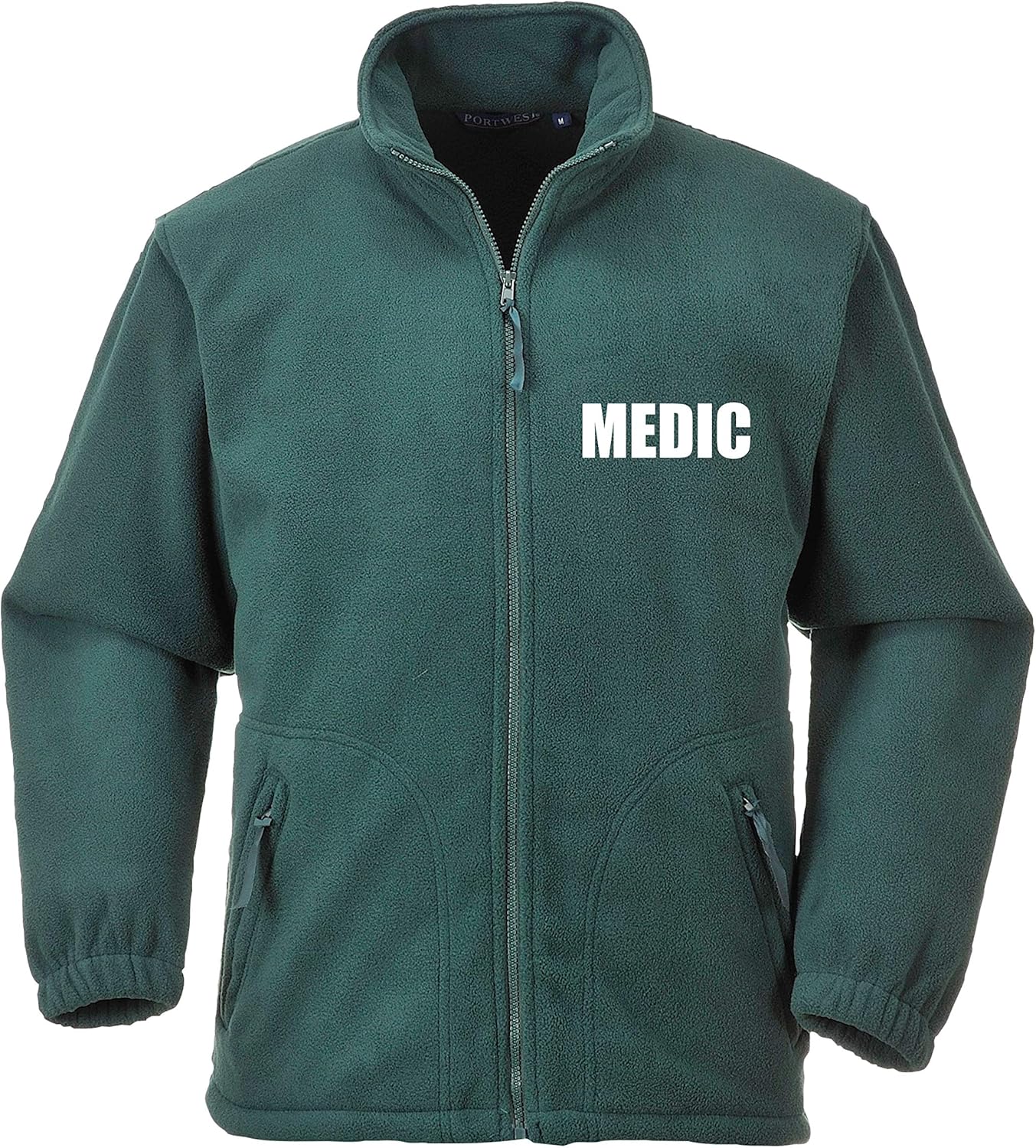 MEDIC Portwest Premium Green Fleece Workwear, Medical, Medic, Jacket